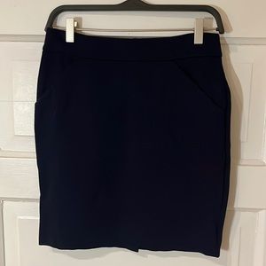 Jcrew classic pencil skirt, dark navy size 2